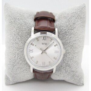 Women TFX by Bulova Quartz WR Analog 32mm Dial Causal Round Watch (F655)